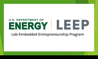 Lab-Embedded Entrepreneurship Program (LEEP) Logo 